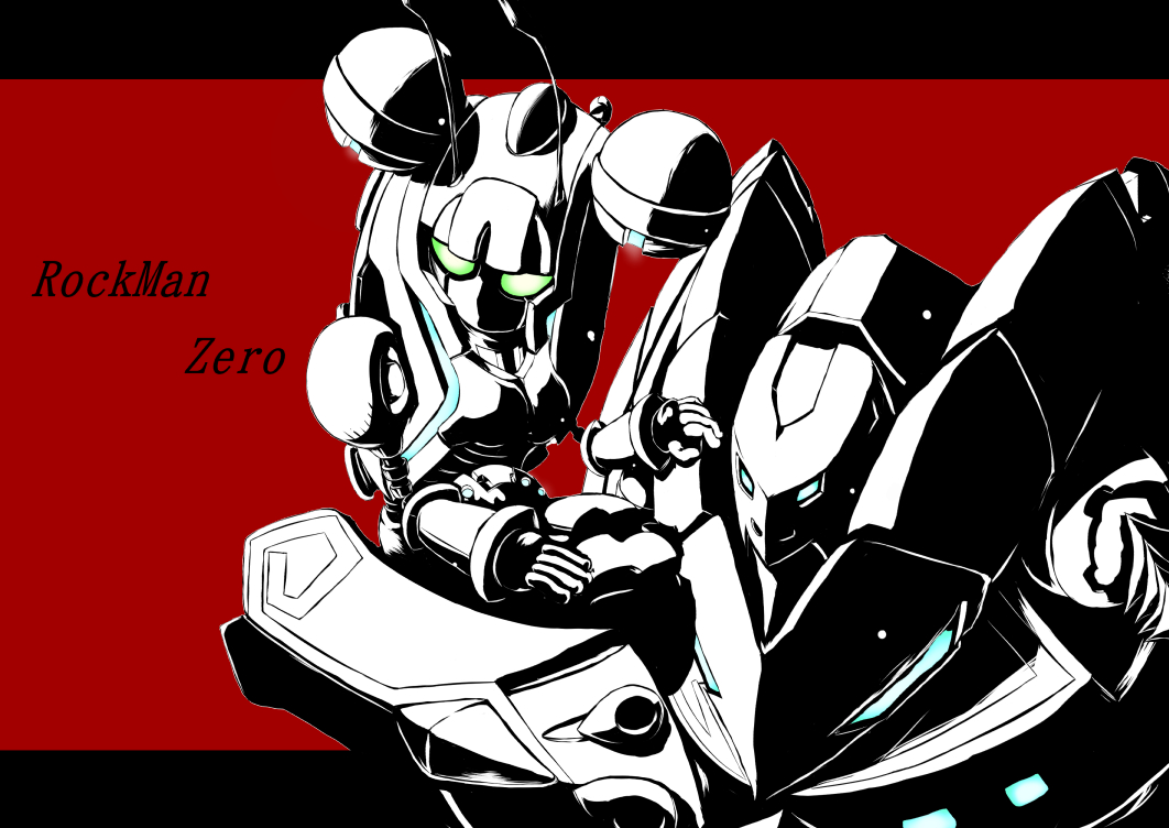 1boy, 1girl, android, antennae, arthropod_girl, blue_eyes, carrying, carrying_person