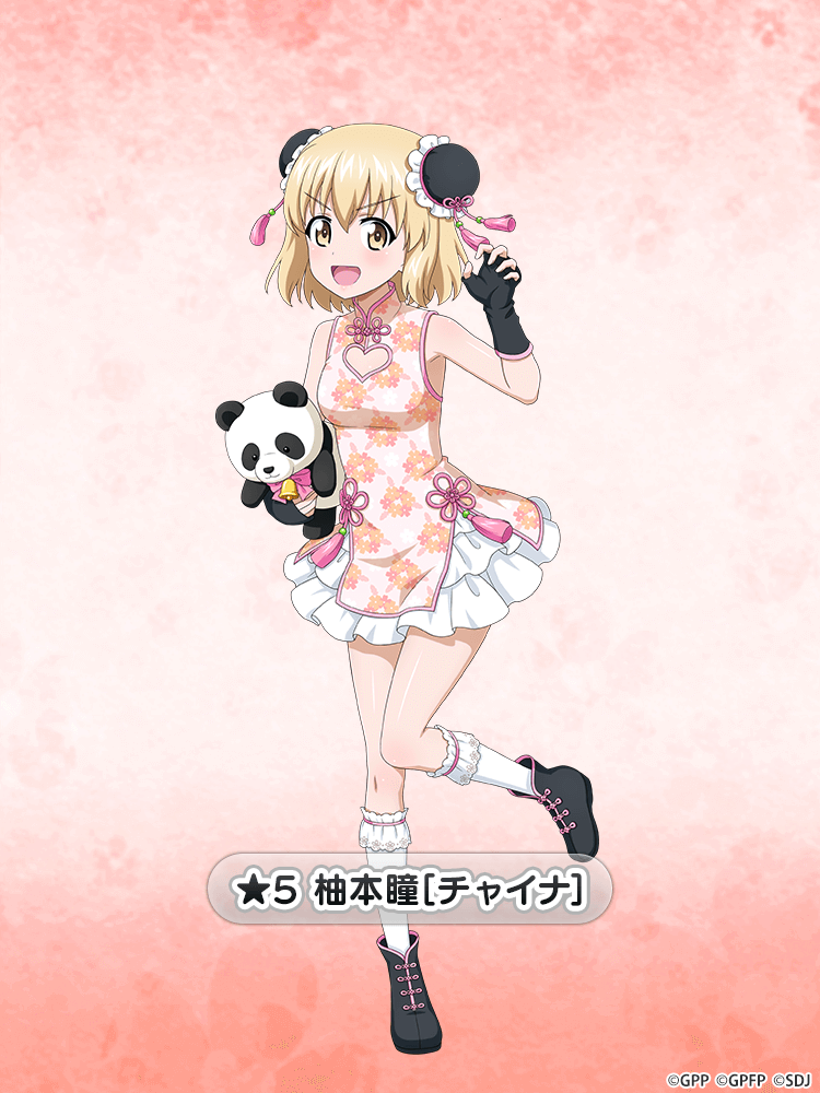 1girl, ankle_boots, black_boots, black_gloves, blonde_hair, bobby_socks, boots, bun_cover