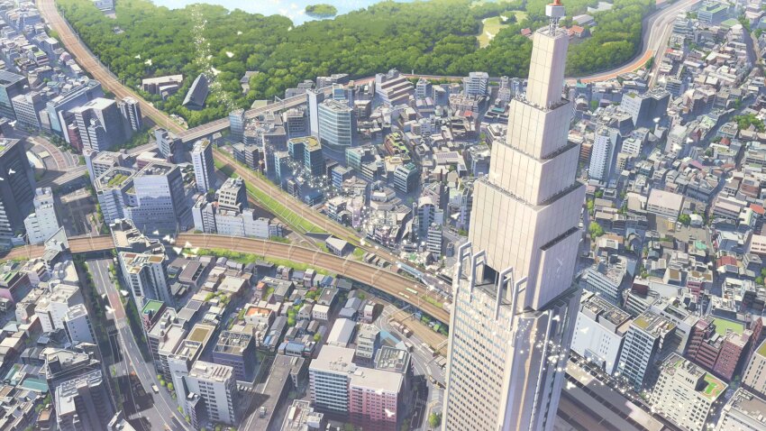 antennae, apartment, balcony, building, bush, city, cityscape, grass