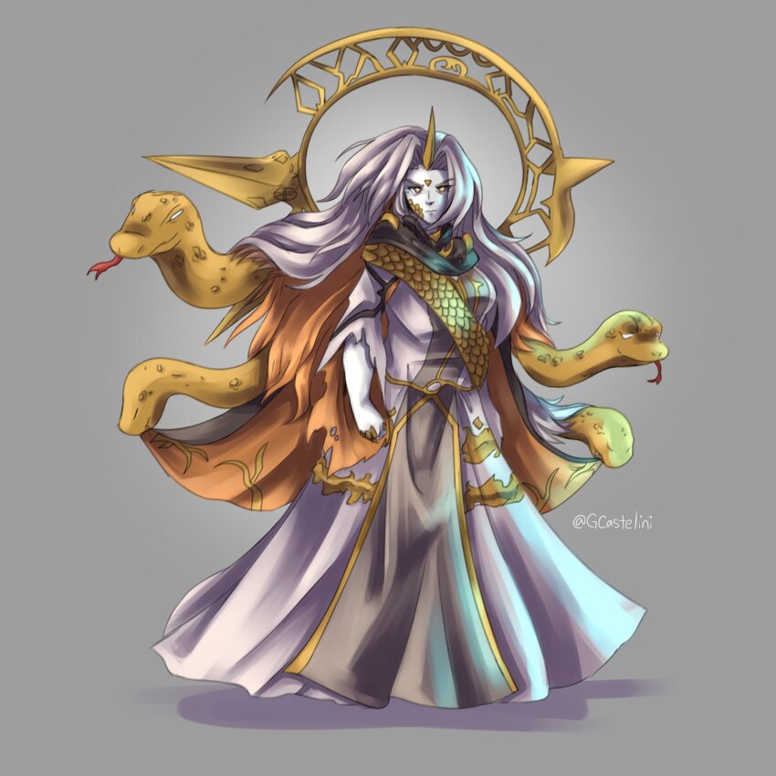 1girl, fire_emblem, fire_emblem_heroes, gcastelini, gullveig_(fire_emblem), highres, horns, long_hair