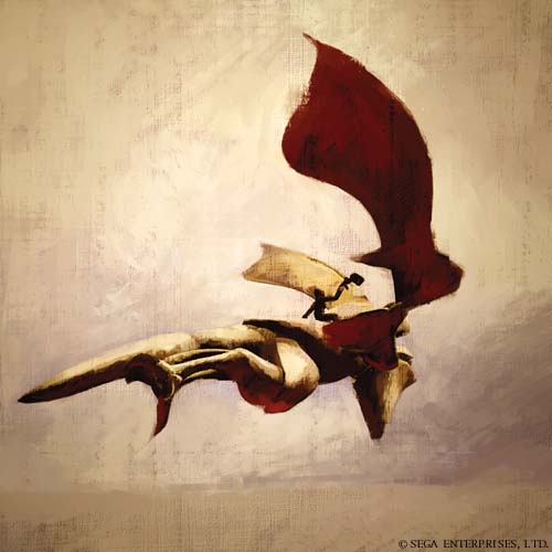 dragon, flying, gun, lowres, official_art, panzer_dragoon, panzer_dragoon_zwei, sega