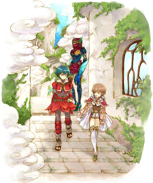 baten_kaitos, cloud, guillo, milly, sagi