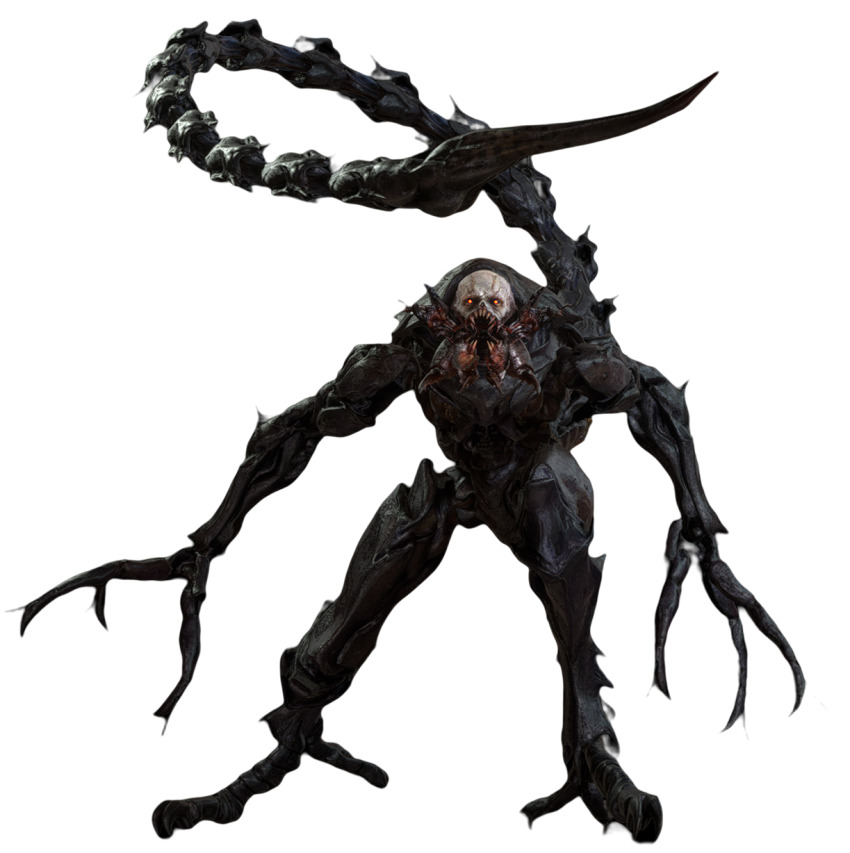 armor, claws, highres, monster, official_art, resident_evil, resident_evil_4, resident_evil_4_(remake)