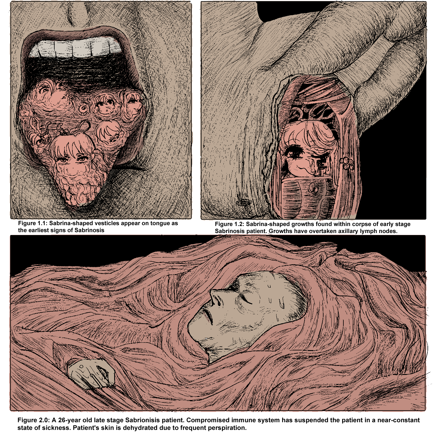 1other, armpits, body_horror, commentary, death, english_commentary, english_text, frown