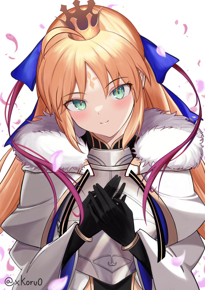 1girl, absurdres, ahoge, armor, artoria_caster_(fate), artoria_caster_(third_ascension)_(fate), artoria_pendragon_(fate), blonde_hair