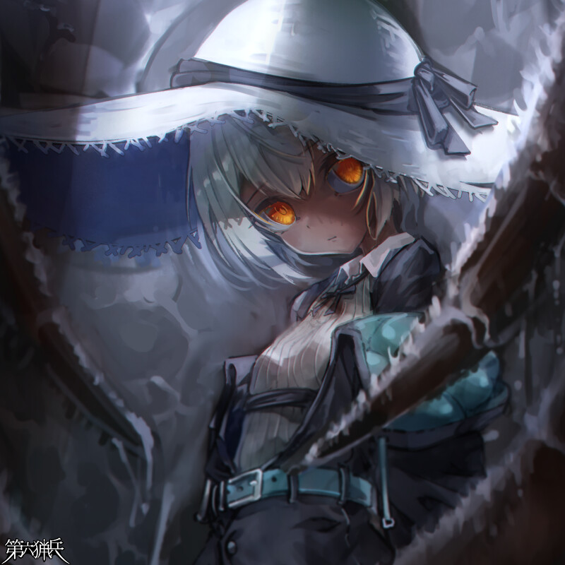 1girl, belt, black_bow, black_ribbon, blurry, blurry_foreground, bow, breasts