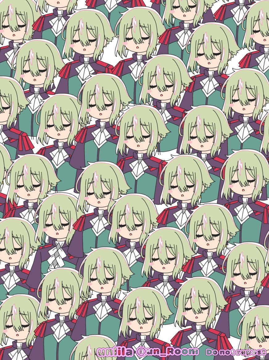 1boy, ascot, asticassia_school_uniform, commentary_request, earrings, elan_ceres, green_hair, gundam