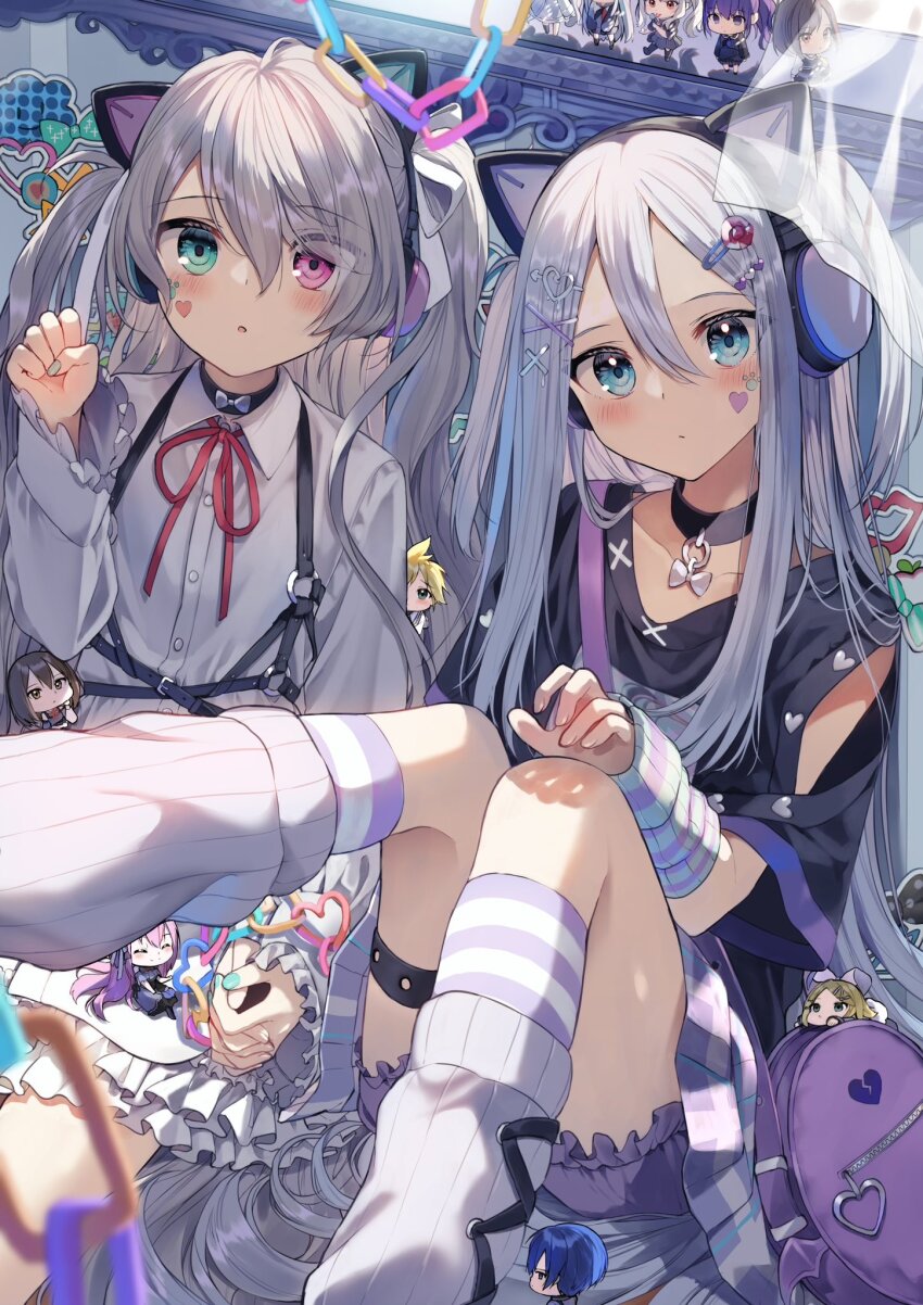 1other, 25-ji_kaito, 25-ji_len, 25-ji_luka, 25-ji_meiko, 25-ji_miku, 25-ji_nightcord_de._(project_sekai), 25-ji_rin