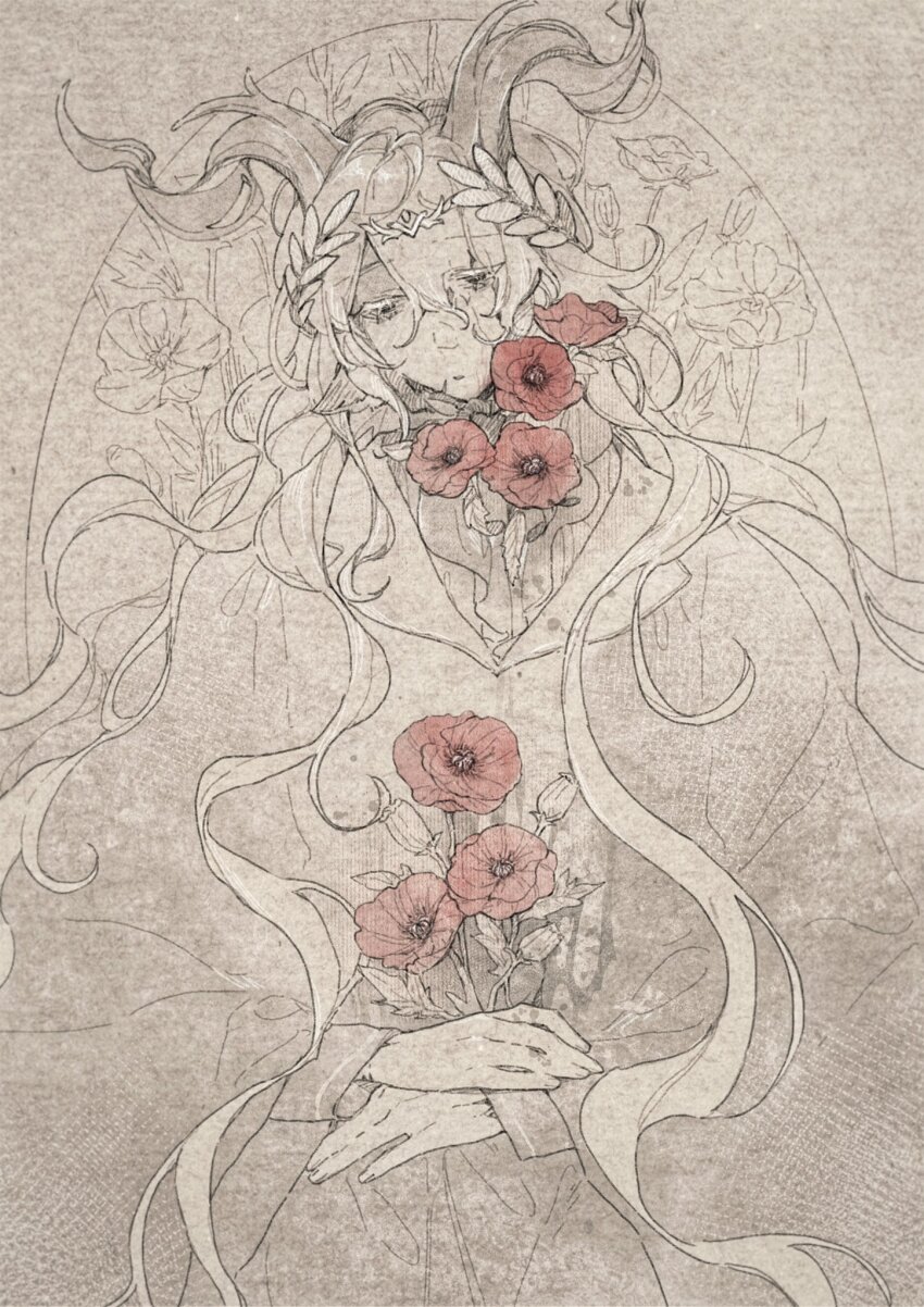 1boy, alternate_costume, animal_ears, arknights, ascot, cloak, expressionless, facing_viewer