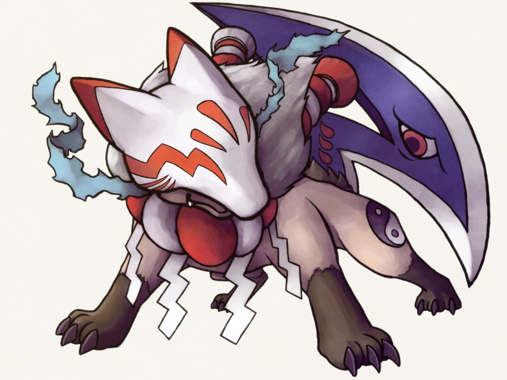 1other, digimon, digimon_(creature), mask, other_focus, red_eyes, reppamon, solo
