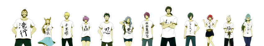 1990s_(style), 4girls, absurdres, blouse, bruno_(pokemon), bugsy_(pokemon), cane, chuck_(pokemon)