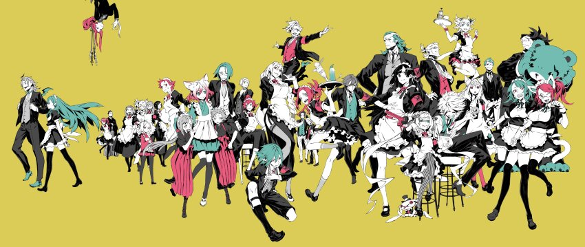 6+boys, 6+girls, 7th_dragon, 7th_dragon_(series), 7th_dragon_2020, 7th_dragon_2020-ii, absurdres, aitelle