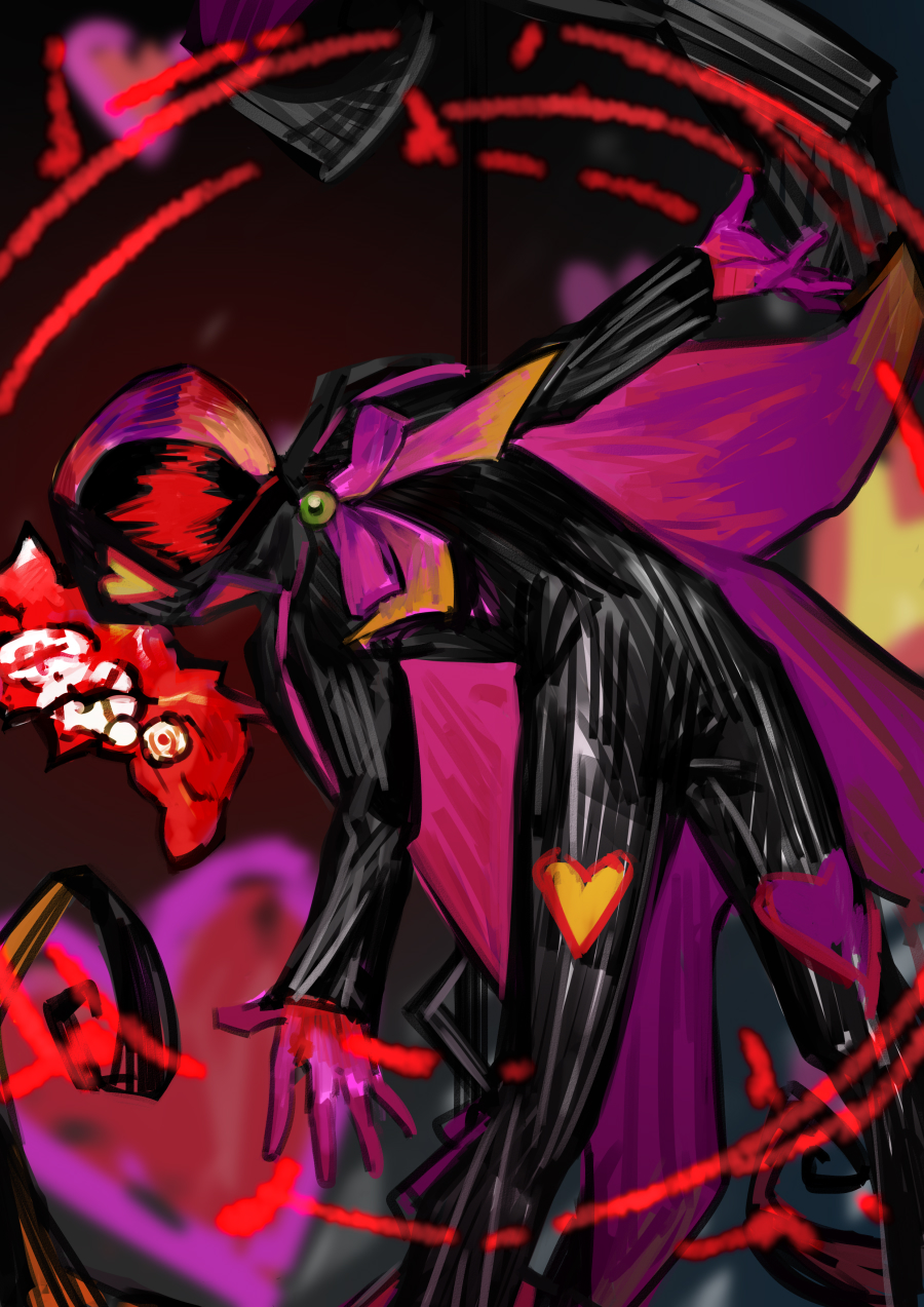 1girl, angela_(project_moon), black_bodysuit, bodysuit, bow, bowtie, brooch, cape