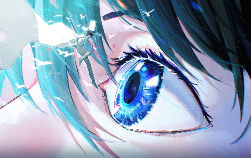 2boys, avatra, bird, black_hair, blue_eyes, cape, close-up, dove