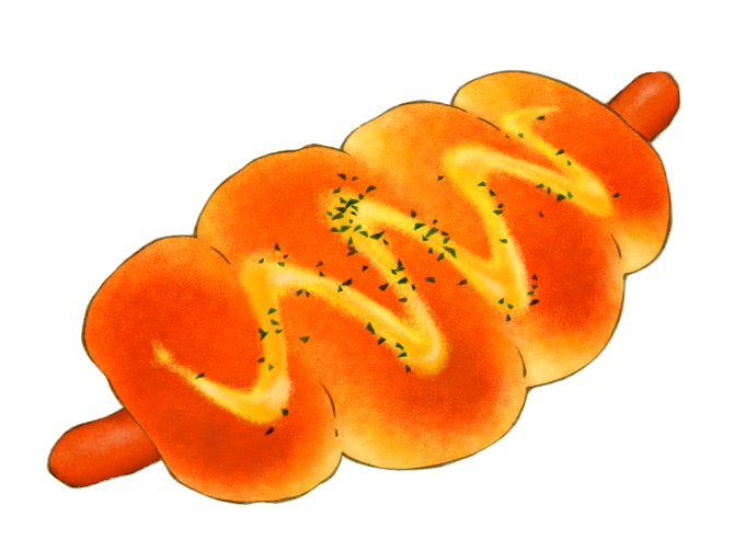 bread, food, food_focus, haboban, hot_dog, no_humans, original, pigs_in_a_blanket