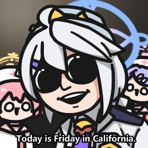 3girls, ahoge, blue_archive, commentary, de.calvin, english_commentary, english_text, grey_hair