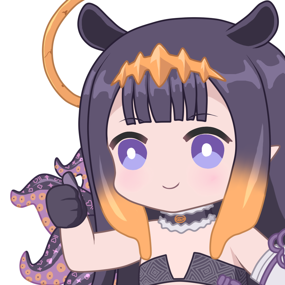 1girl, aprob_(meme), black_choker, black_dress, black_gloves, bright_pupils, chibi, choker