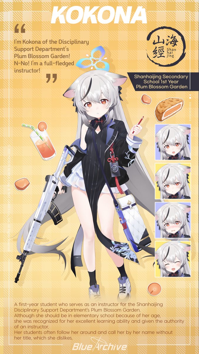 1girl, animal_ears, assault_rifle, black_dress, black_hair, blue_archive, blush, breasts