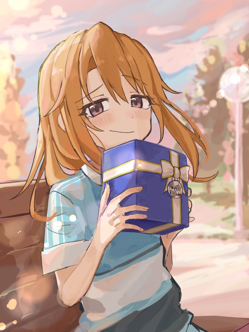 1girl, blush, box, gift, gift_box, hachiya_(silica_q), highres, holding