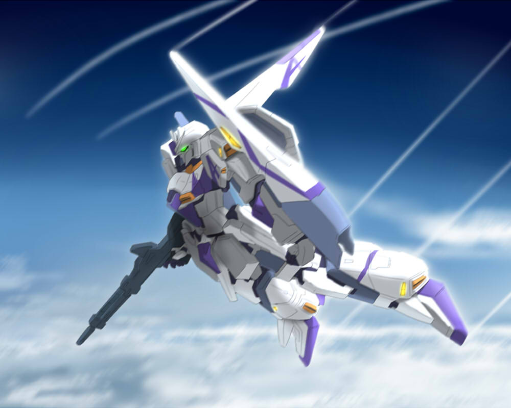 artist_request, gun, gundam, gundam_evolve, mecha, no_humans, robot, shield, weapon, zeta_gundam_(mobile_suit)