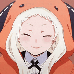 animated, animated_gif, anime_screenshot, candy, food, kakegurui, lollipop, lowres