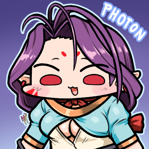 1girl, :3, blue_outline, blue_shirt, blush, breasts, chibi, cleavage