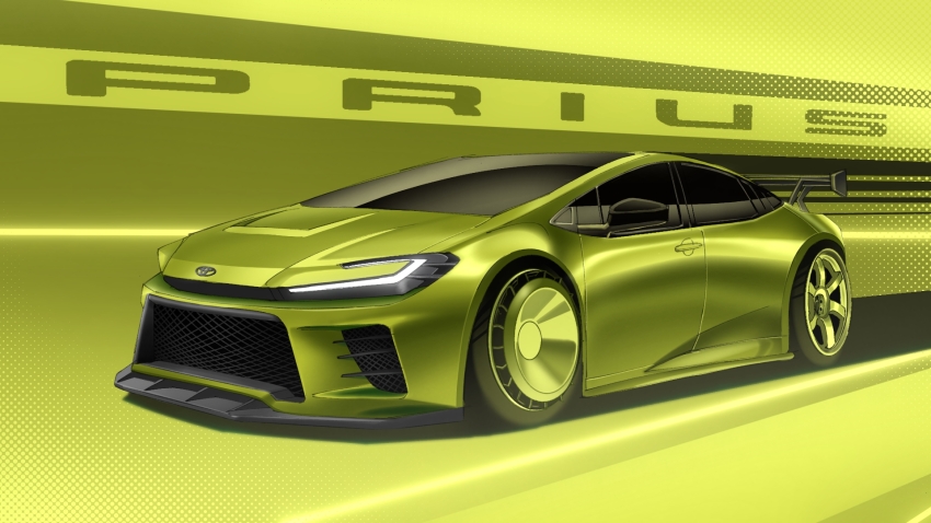 car, highres, motor_vehicle, no_humans, original, spoiler_(automobile), stance_(vehicle), toyota