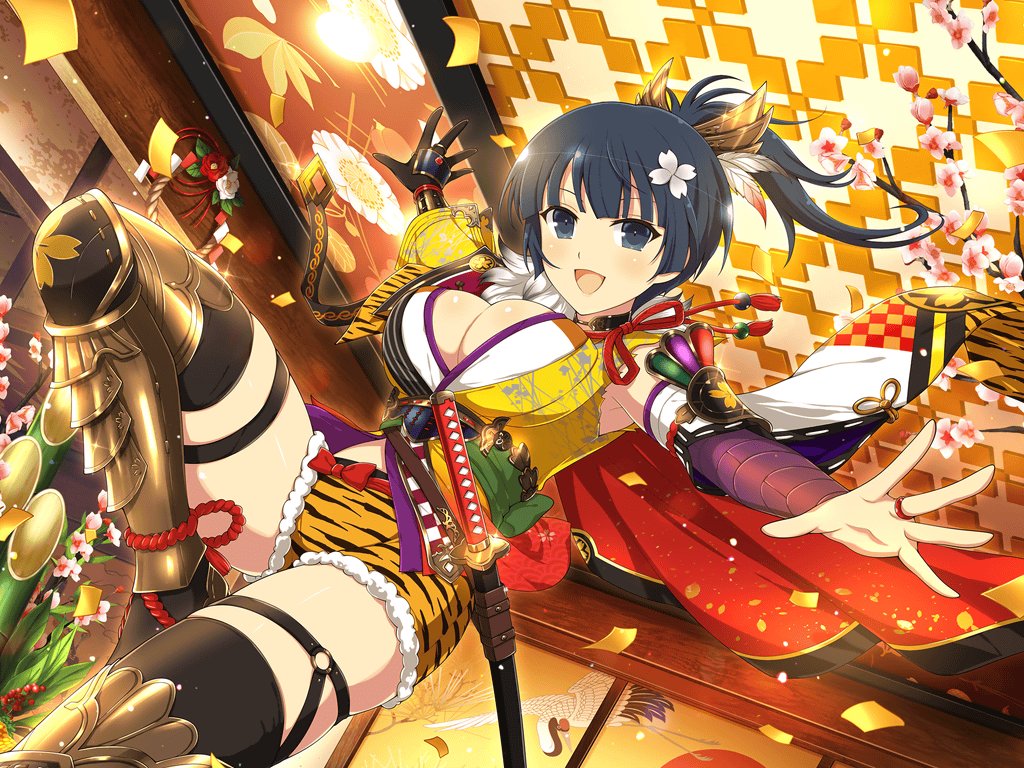 1girl, 2022, animal_print, architecture, armor, armpits, asymmetrical_armor, asymmetrical_clothes