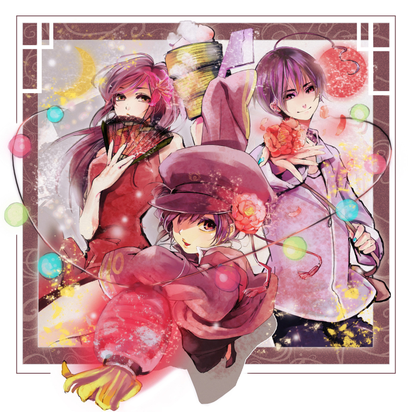 2girls, ahoge, axis_powers_hetalia, china_(female)_(hetalia), china_(hetalia), china_dress, chinese_clothes, cleaver