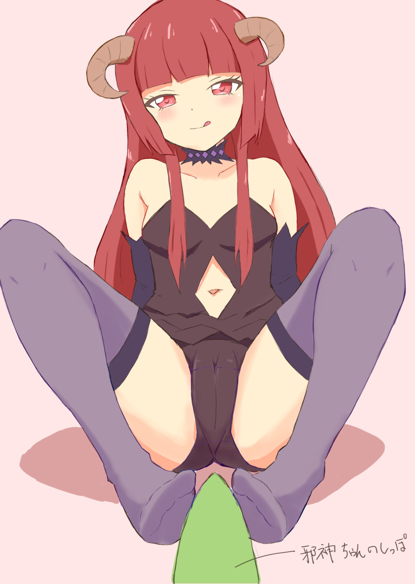 1girl, black_panties, blush, breasts, brown_eyes, brown_hair, cameltoe, clothing_cutout