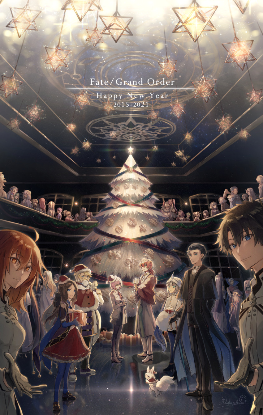 2021, 6+boys, 6+girls, abigail_williams_(fate), abigail_williams_(first_ascension)_(fate), ahoge, akuta_hinako, altera_(fate)