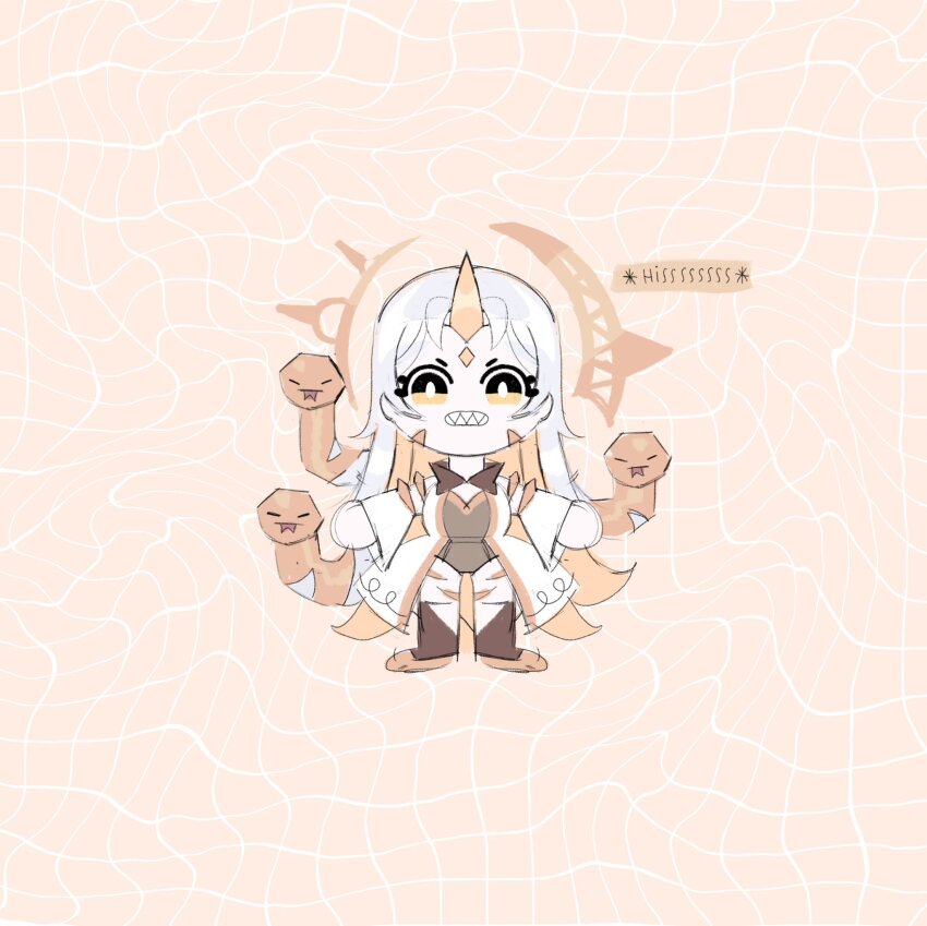 1girl, chibi, fire_emblem, fire_emblem_heroes, gullveig_(fire_emblem), highres, lilclairvoyant, nintendo