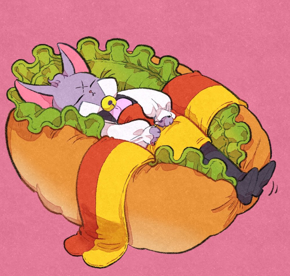 ace_attorney, bell, black_pants, black_shoes, cat, closed_eyes, closed_mouth, collared_shirt