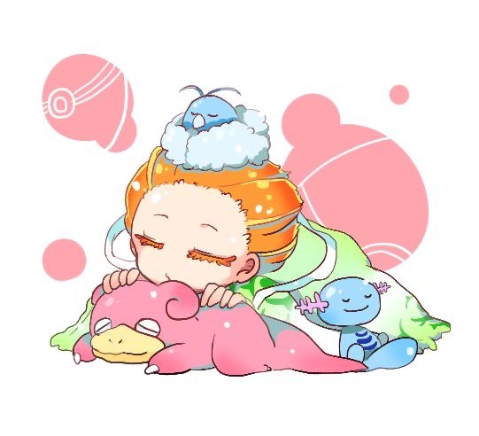 crossover, gen_1_pokemon, gen_2_pokemon, gen_3_pokemon, jigokuraku, nintendo, non-web_source, pokemon