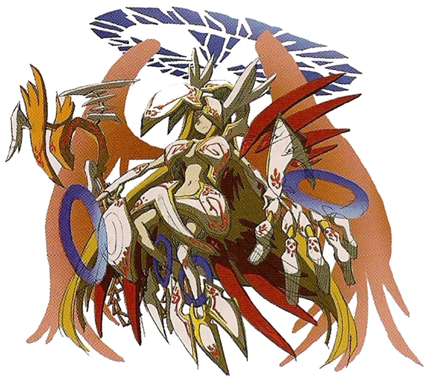 1girl, armor, blonde_hair, female_focus, highres, knights_in_the_nightmare, long_hair, marietta_(yggdra_union)