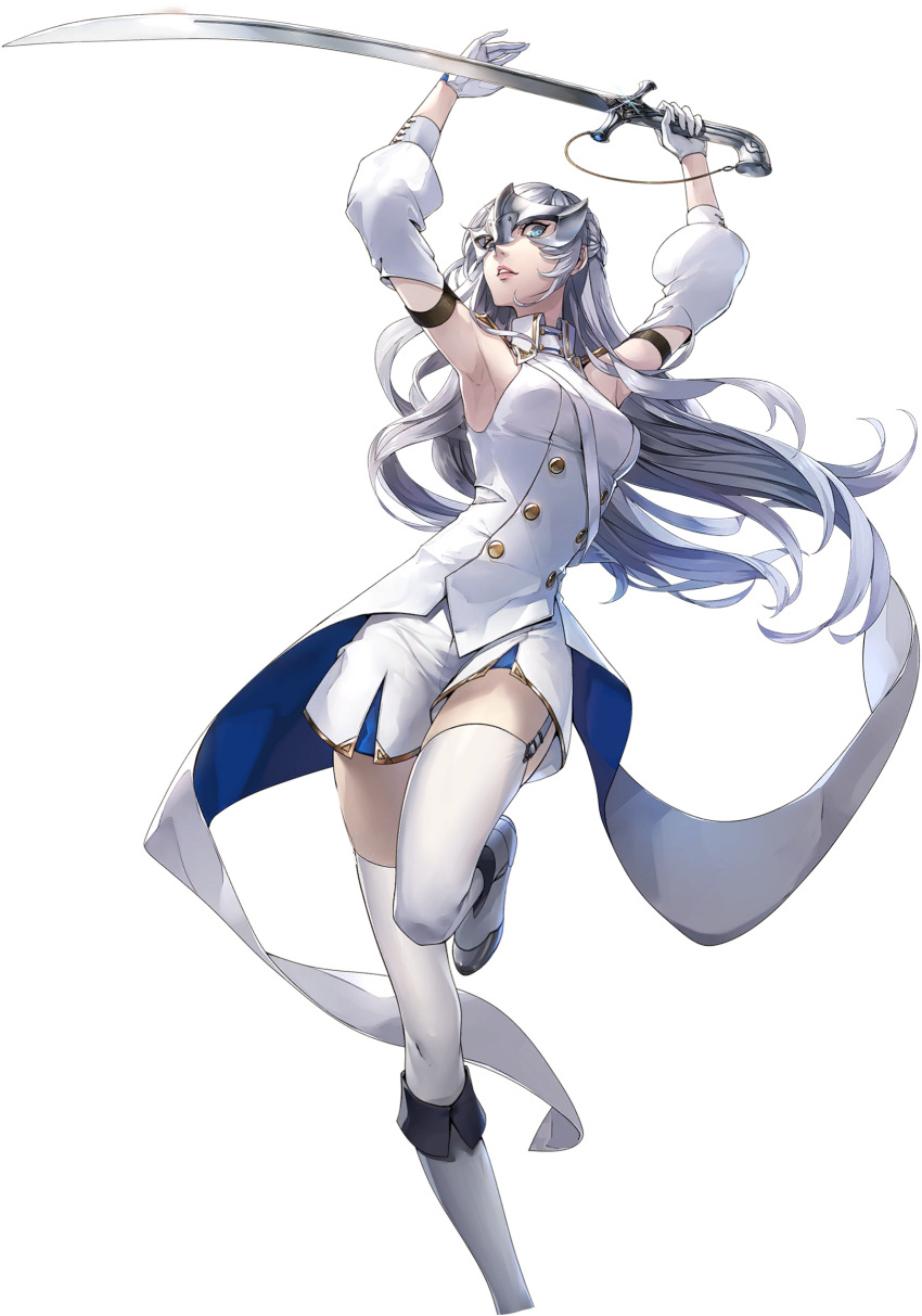 1girl, armlet, armpits, gloves, highres, jewelry, kotone_montagne, mont_(p5x)