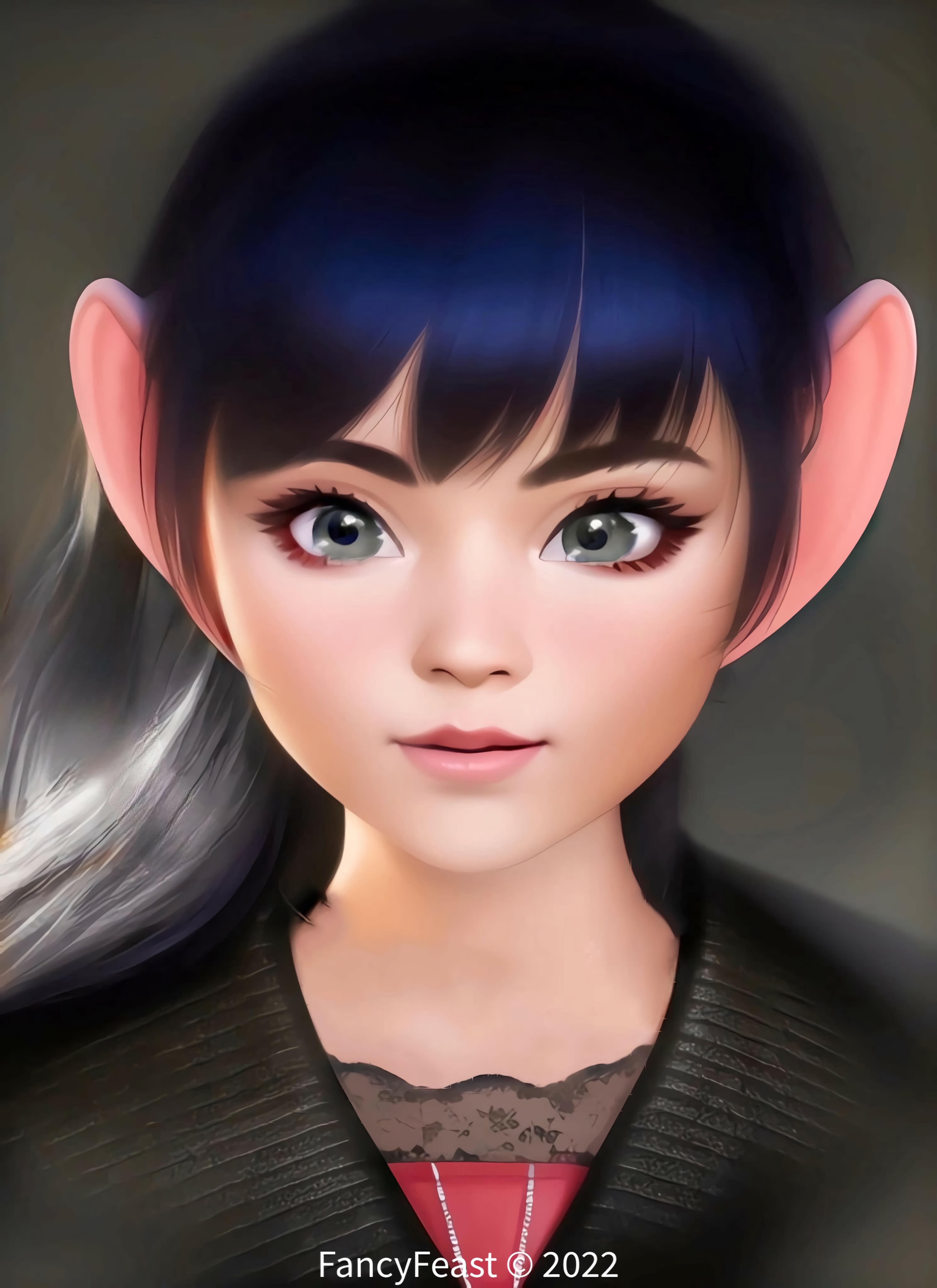 absurdres, black_desert_online, highres, non-web_source, portrait, shai_(black_desert_online), tagme