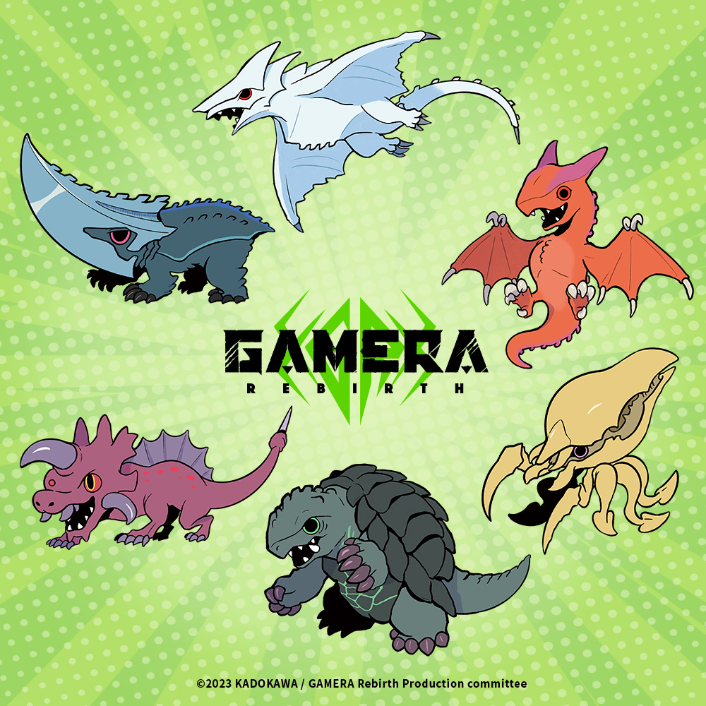 all_fours, body_markings, chibi, claws, crest, engi_(animation_studio), fins, fish