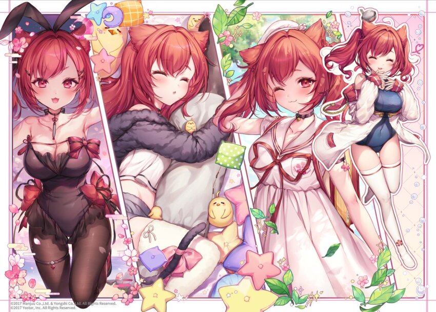 1girl, azur_lane, bare_shoulders, black_choker, black_pantyhose, breasts, choker, closed_eyes