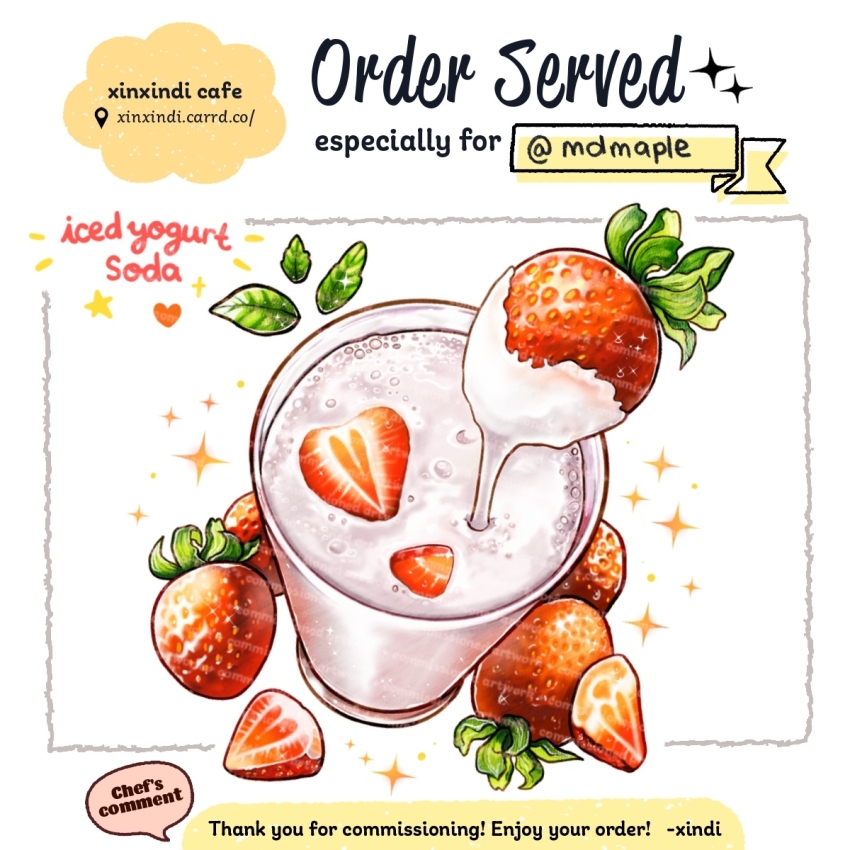 artist_name, english_text, food, food_focus, fruit, highres, leaf, no_humans