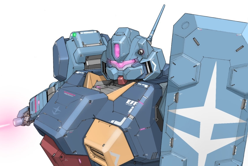 aron_e, earth_federation, energy_sword, glowing, gundam, gundam:_hathaway's_flash, gustav_karl, highres