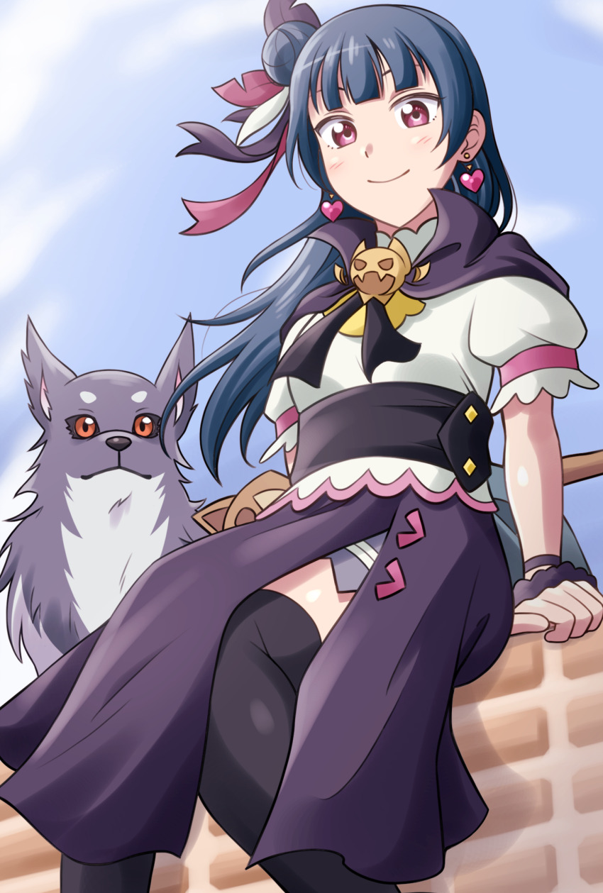 1girl, genjitsu_no_yohane, highres, lailaps, long_hair, looking_at_viewer, love_live!, love_live!_sunshine!!