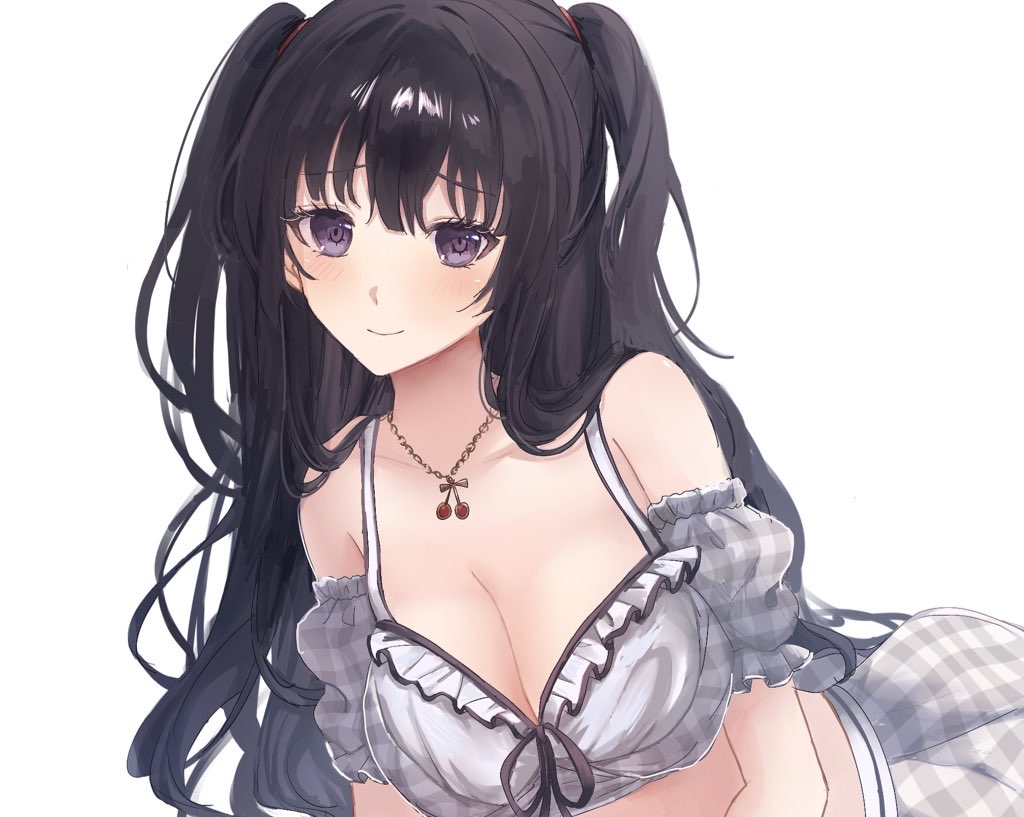 1girl, arm_garter, bang_dream!, bang_dream!_girls_band_party!, bikini, black_hair, blush, breasts