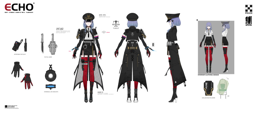 1girl, absurdres, alisa:_echo_(nocturnal_watch)_(pgr), alisa:_echo_(pgr), alisa_(pgr), ankle_boots, armor, bandaged_leg