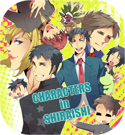 00s, 6+boys, bad_id, bad_pixiv_id, brown_eyes, brown_hair, character_request, dnangel