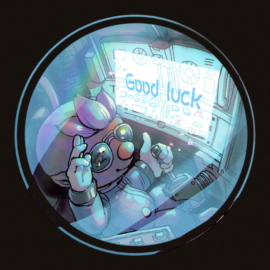 1boy, alien, asaikaina, bernard_(pikmin), black_background, closed_mouth, commentary_request, dark-skinned_male