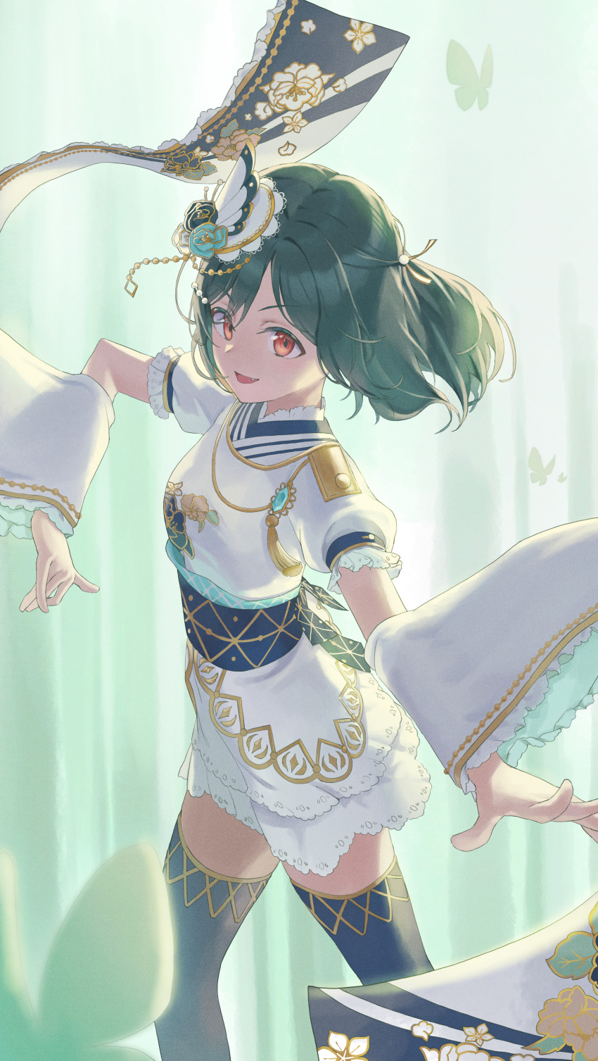 1girl, absurdres, detached_sleeves, highres, kun4703, looking_at_viewer, love_live!, love_live!_nijigasaki_high_school_idol_club