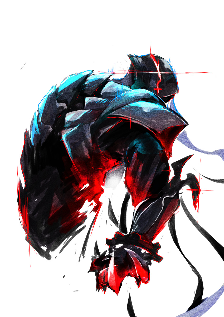 1boy, absurdres, armor, berserker_(fate/zero), cropped_torso, fate/zero, fate_(series), full_armor