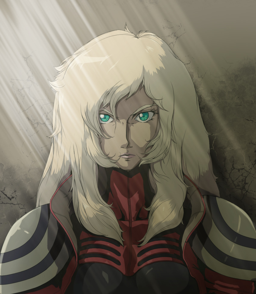 1girl, blonde_hair, highres, leila_marcus, long_hair, rigaeru, solo, vampire_hunter_d