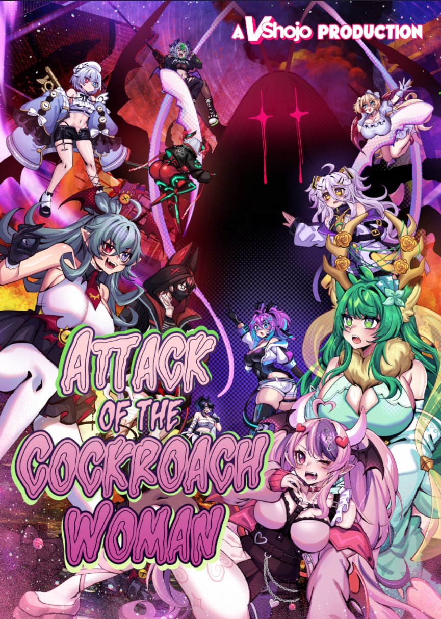 >_<, 1boy, 6+girls, :o, ahoge, amemiya_nazuna, amemiya_nazuna_(1st_costume), angel_wings